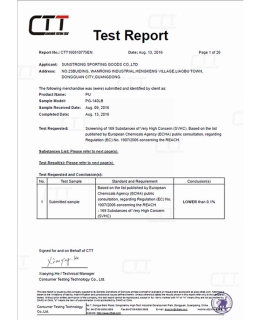 產(chǎn)品測試報告