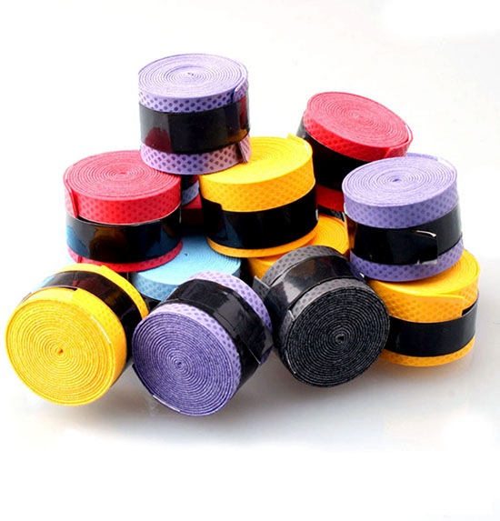 原來人們口中的羽毛球拍外柄皮是吸汗帶！